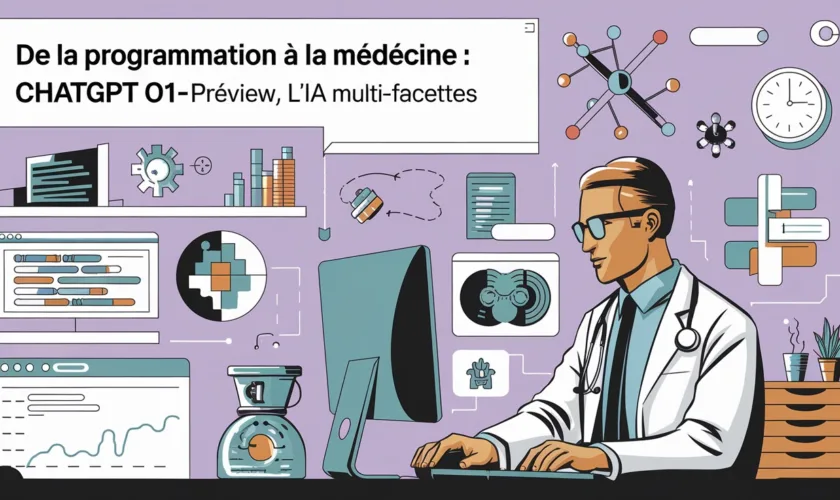 De la programmation à la médecine : ChatGPT o1-preview, l'IA multi-facettes