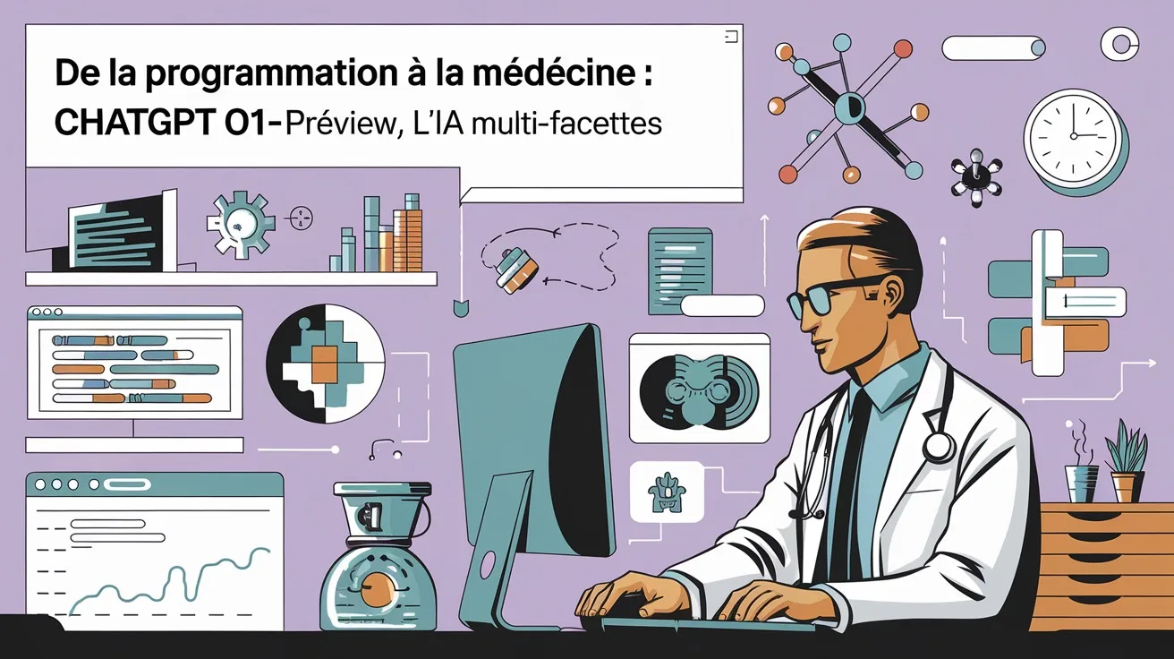 De la programmation à la médecine : ChatGPT o1-preview, l'IA multi-facettes