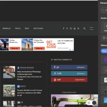 Microsoft Edge fait le ménage : la barre latérale disparaît, place à la performance !