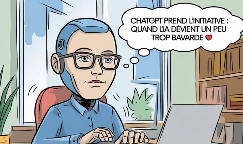 ChatGPT prend l'initiative : Quand l'IA devient un peu trop bavarde 🤖💬