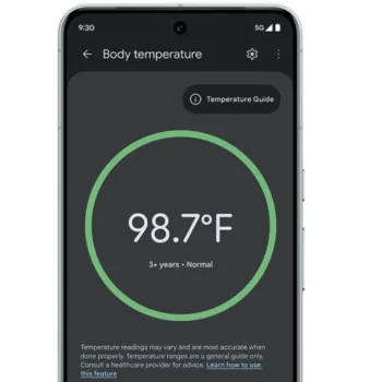 Pixel Thermometer de Google : Désormais actif sur les smartphones en Europe