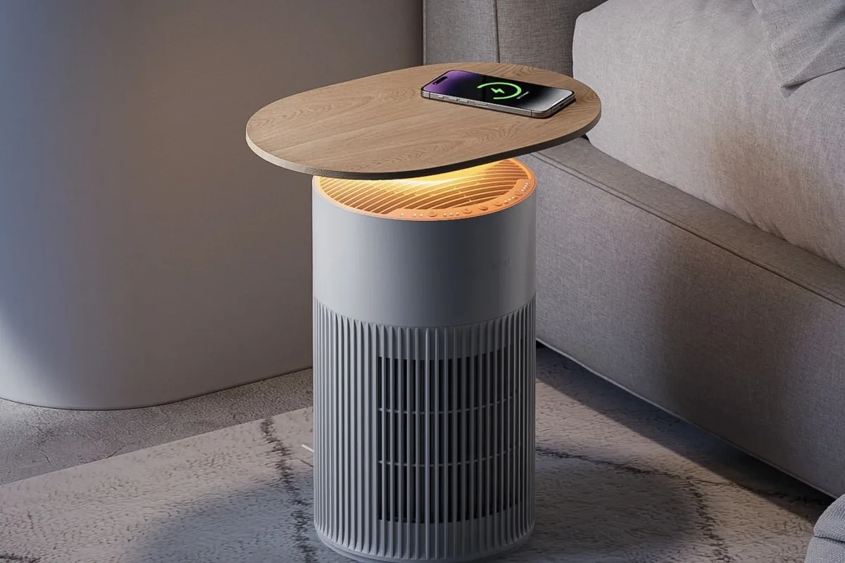 SwitchBot Air Purifier Table : Un purificateur d’air qui allie design et technologie