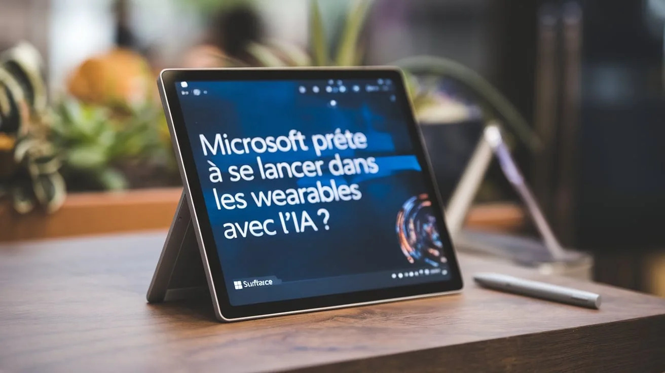 Surface : Microsoft prête à se lancer dans les wearables avec l'IA ?