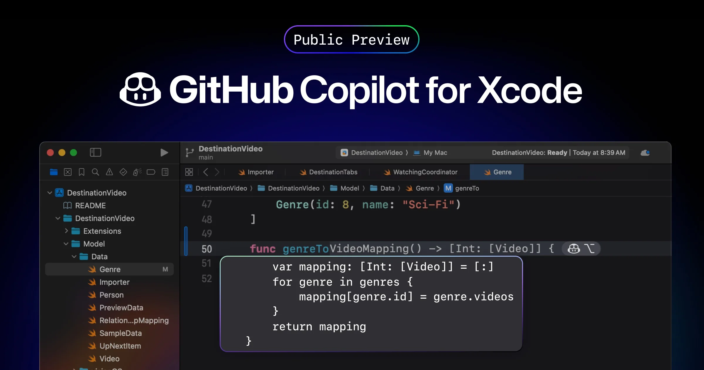 GitHub Copilot : Multi-modèles, Xcode et nouvelles fonctionnalités pour les développeurs