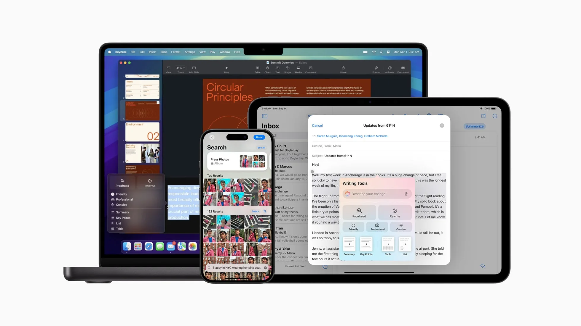 Apple Intelligence est arrivé : iOS 18.1, iPadOS 18.1 et macOS Sequoia 15.1