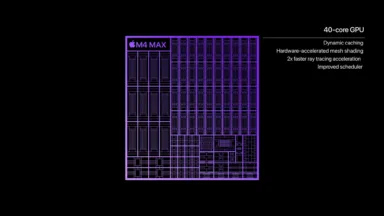 Apple M4 Max chip GPU performanc jpg