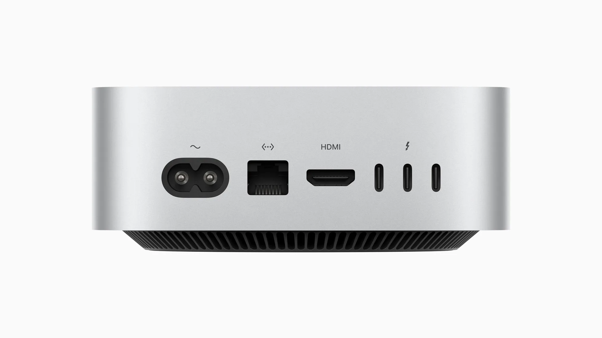 Mac mini M4 : Le bouton d'alimentation se cache sous l'appareil !