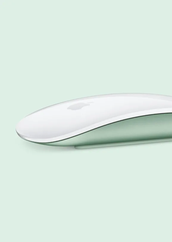 Apple iMac M4 green Magic Mouse scaled