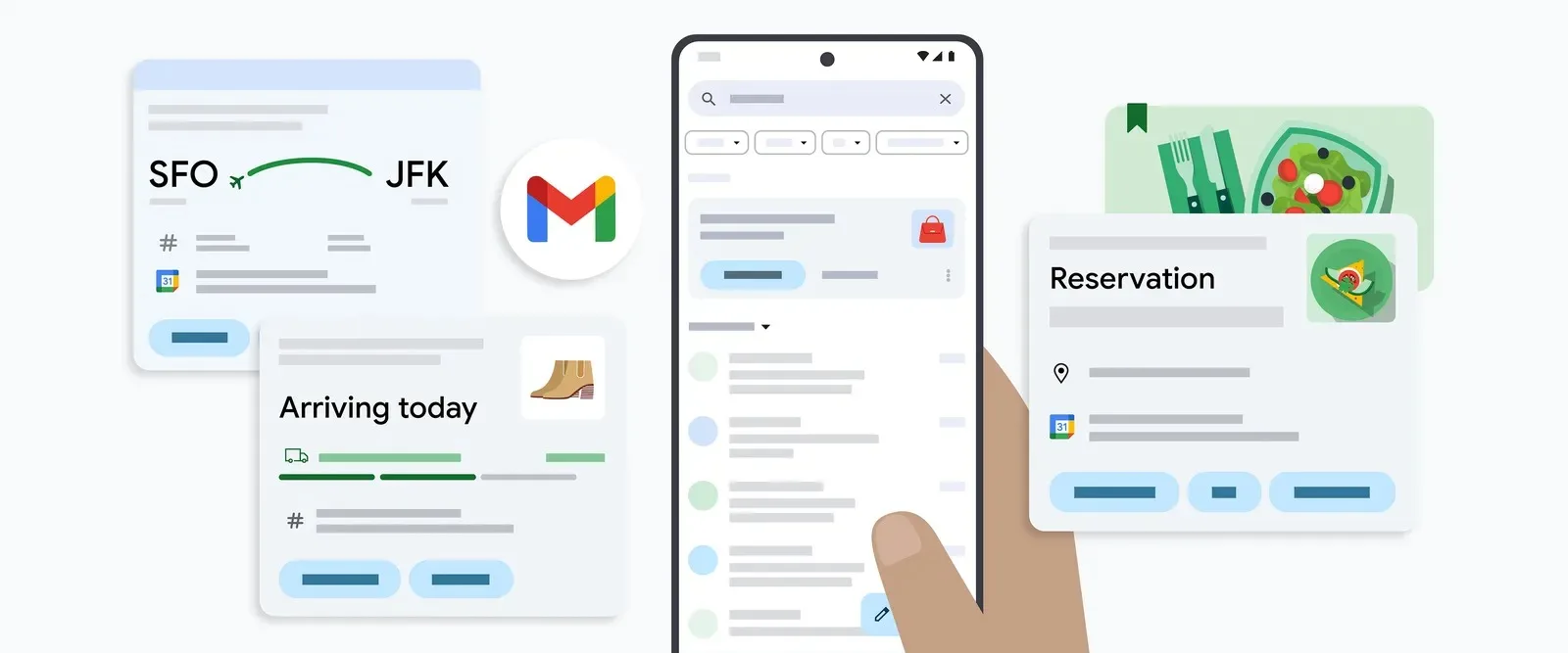 Gmail : Vos e-mails prennent vie avec les nouvelles cartes de résumé interactives