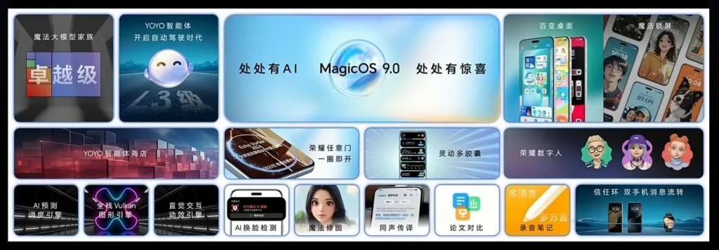 HONOR MagicOS 9.0 Full Features jpg