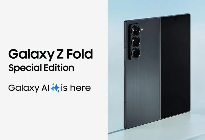 Galaxy Z Fold 6 Special Edition : premières images réelles et un design ultra-fin