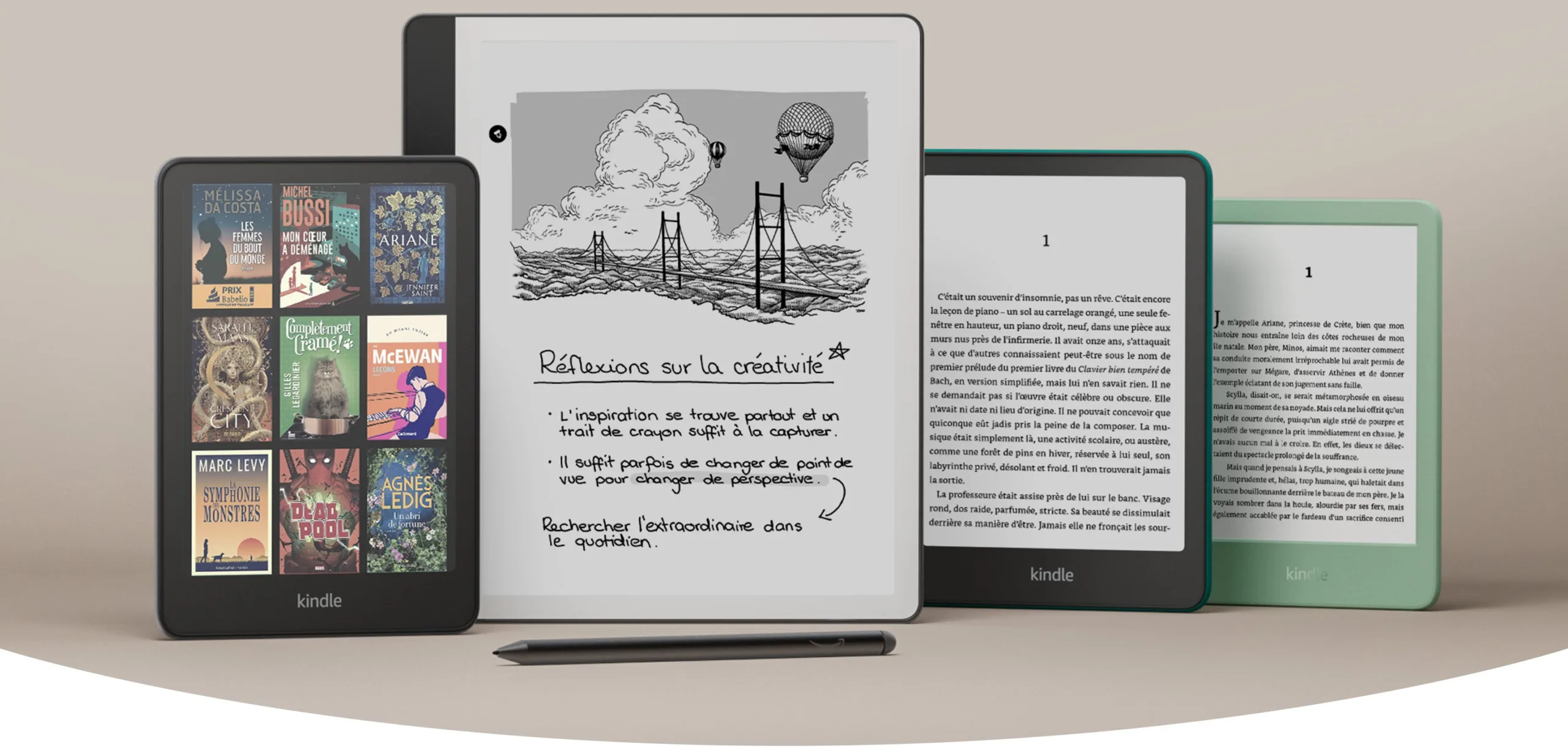 Kindle Paperwhite, Scribe et Colorsoft : Amazon dévoile ses nouvelles liseuses