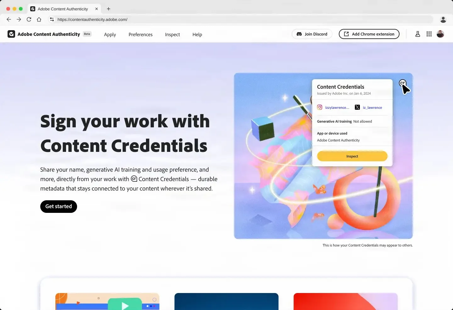 Adobe Content Authenticity : Protégez vos créations de l'IA générative