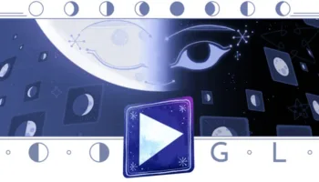 Google Doodle : Jouez aux cartes avec la lune et apprenez ses phases !