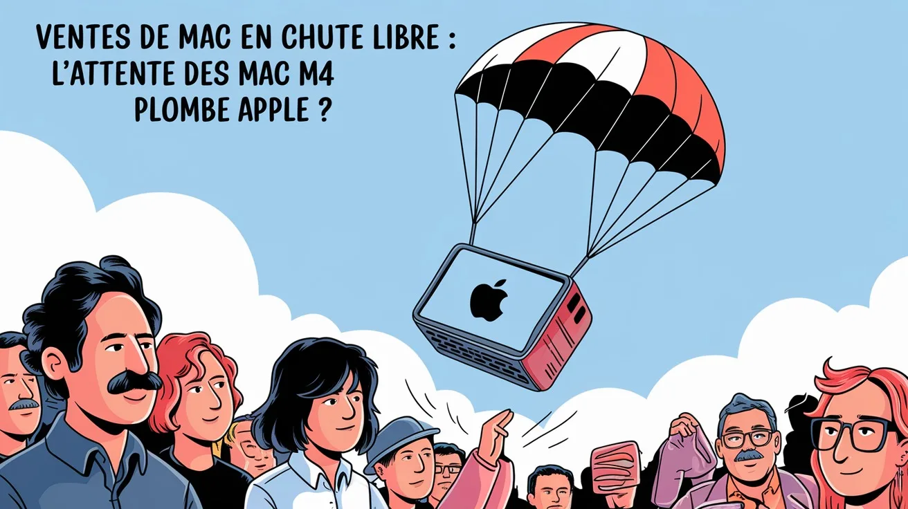 Ventes de Mac en chute libre : l'attente des Mac M4 plombe Apple ?