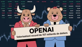 OpenAI : Valorisation record de 157 milliards de dollars, l'IA a le vent en poupe !