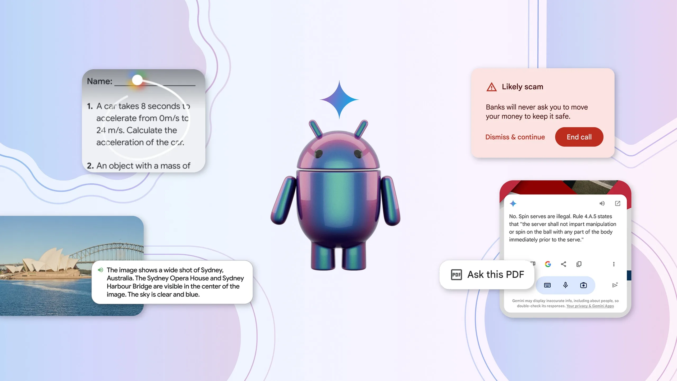 Gemini sur Android : Partage de fichiers simplifié et productivité accrue