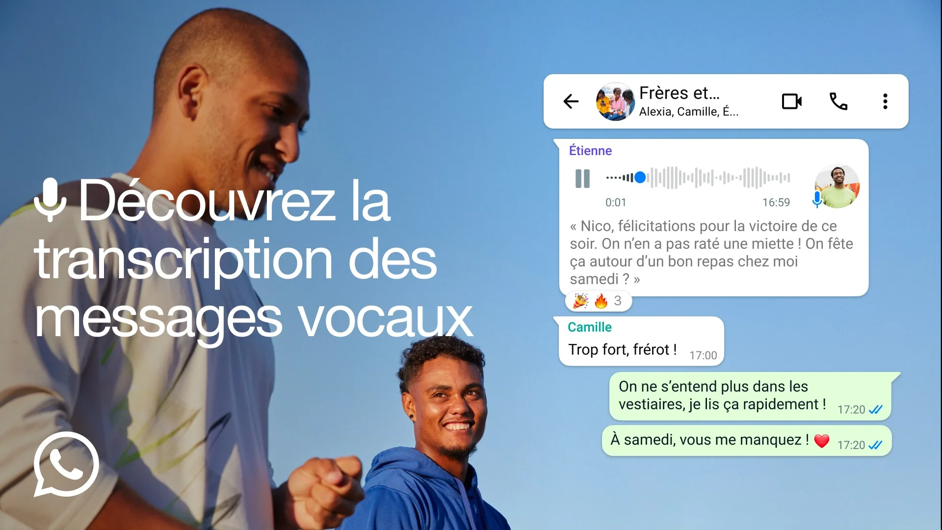 WhatsApp : La transcription des messages vocaux arrive enfin !