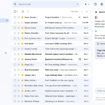 Gmail et Gemini : Gérez votre agenda directement depuis votre boîte mail !