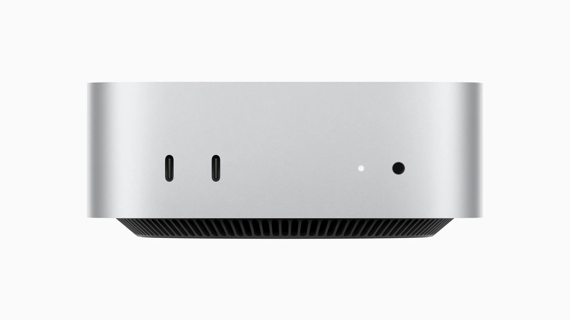 Apple Mac mini front facing port jpg