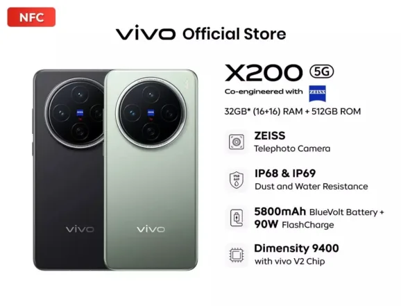 Vivo X200 key features jpg