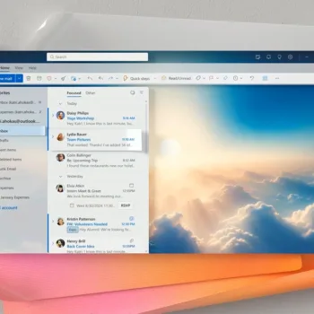 Outlook : Des thèmes générés par l'IA pour une interface personnalisée