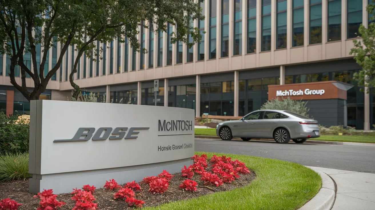 Bose acquiert McIntosh Group : L'audio de luxe et l'automobile révolutionnés ?