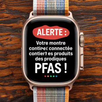 Alerte : Votre montre connectée contient des produits toxiques PFAS !