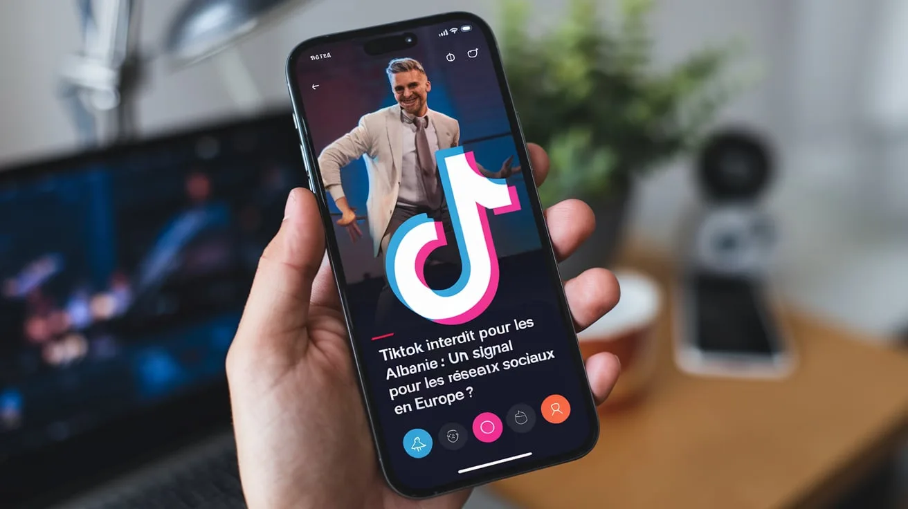 TikTok interdit en Albanie : Un signal d'alarme pour les réseaux sociaux en Europe ?