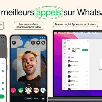 WhatsApp : Appels de groupe personnalisés et nouveaux filtres vidéo !