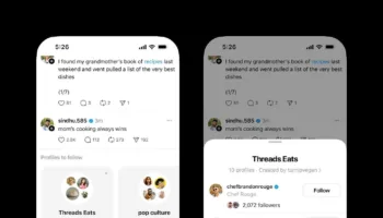 Threads s'inspire de Bluesky pour faciliter la découverte !