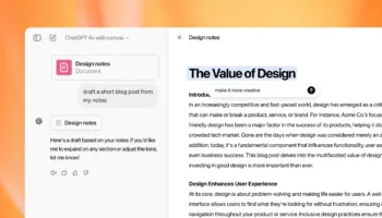 ChatGPT Canvas : L'IA devient votre co-écrivain et partenaire de codage