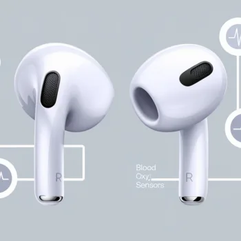 AirPods : Apple prépare des écouteurs avec caméra et capteurs de santé !