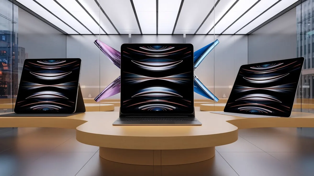 Roadmap écrans Apple : OLED pour iPad, MacBook et un pliable géant en 2028 !