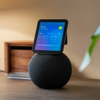 HomePod avec écran : Design, fonctionnalités et intégration HomeKit