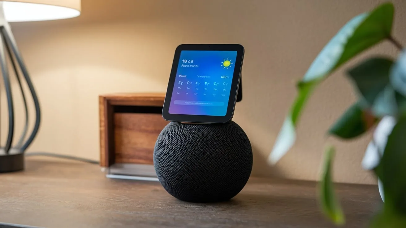 HomePod avec écran : Design, fonctionnalités et intégration HomeKit