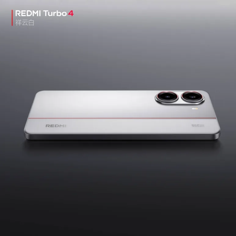 Redmi Tubro 4 Cloud White