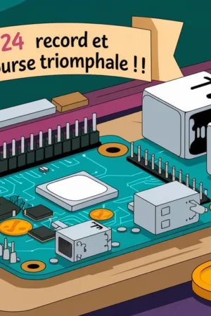 Raspberry Pi : Une année 2024 record et une entrée en bourse triomphale !