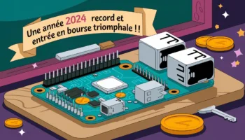 Raspberry Pi : Une année 2024 record et une entrée en bourse triomphale !