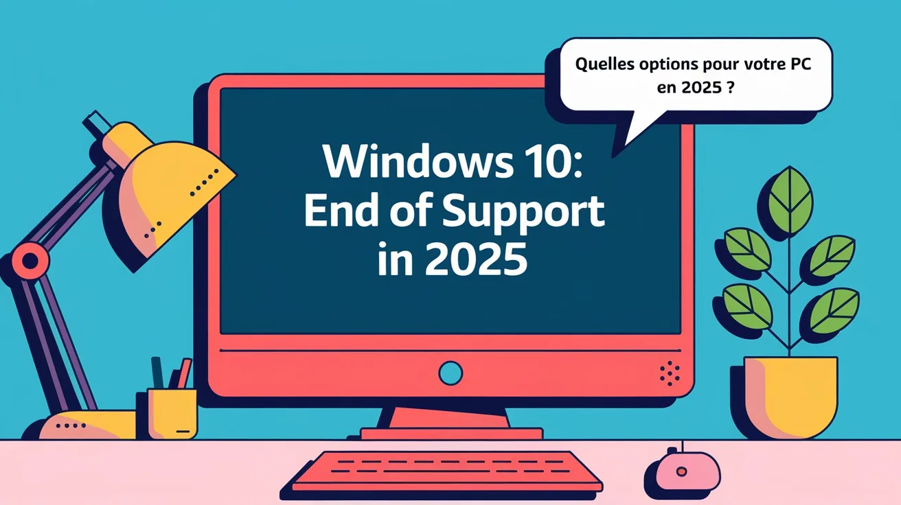 Windows 10 : Fin du support, quelles options pour votre PC en 2025 ?