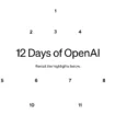 12 jours d'OpenAI : Un récapitulatif des annonces majeures !