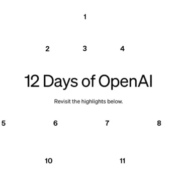 12 jours d'OpenAI : Un récapitulatif des annonces majeures !