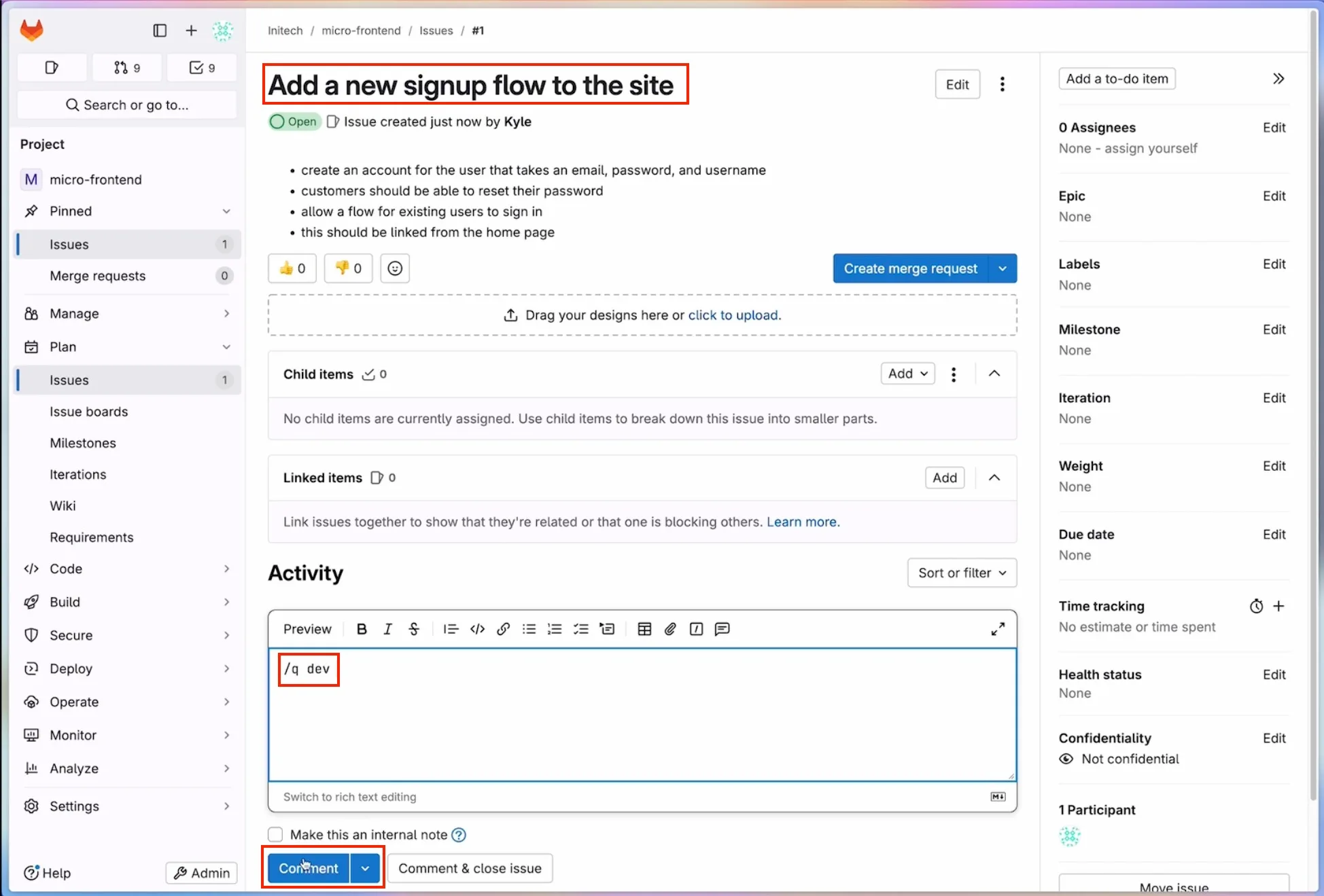 GitLab Duo et Amazon Q : Automatisation et modernisation du code avec l'IA