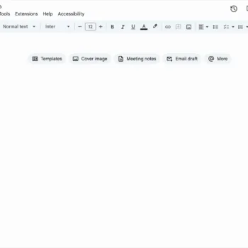 Google Docs : 40 nouveaux modèles pour des documents modernes et élégants