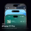 iPhone 17 Pro : Dynamic Island plus discrète et design affiné !