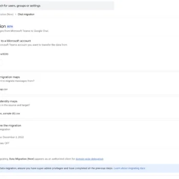 Google Workspace : Migrez vos messages Teams vers Google Chat !