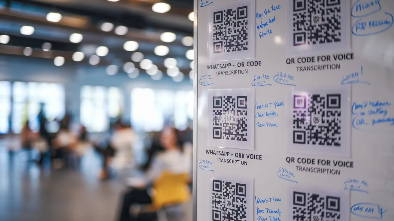 WhatsApp : QR codes pour les chaînes et transcriptions de messages vocaux