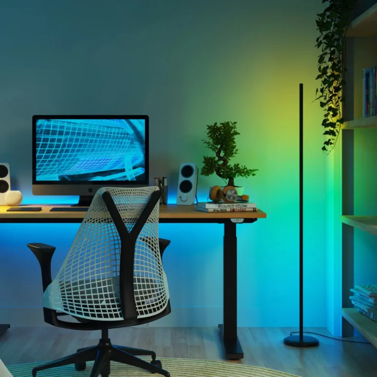 02 nanoleaf floor lamp rgb deskt