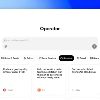 Operator : l'IA d'OpenAI qui navigue et agit pour vous est lancée !