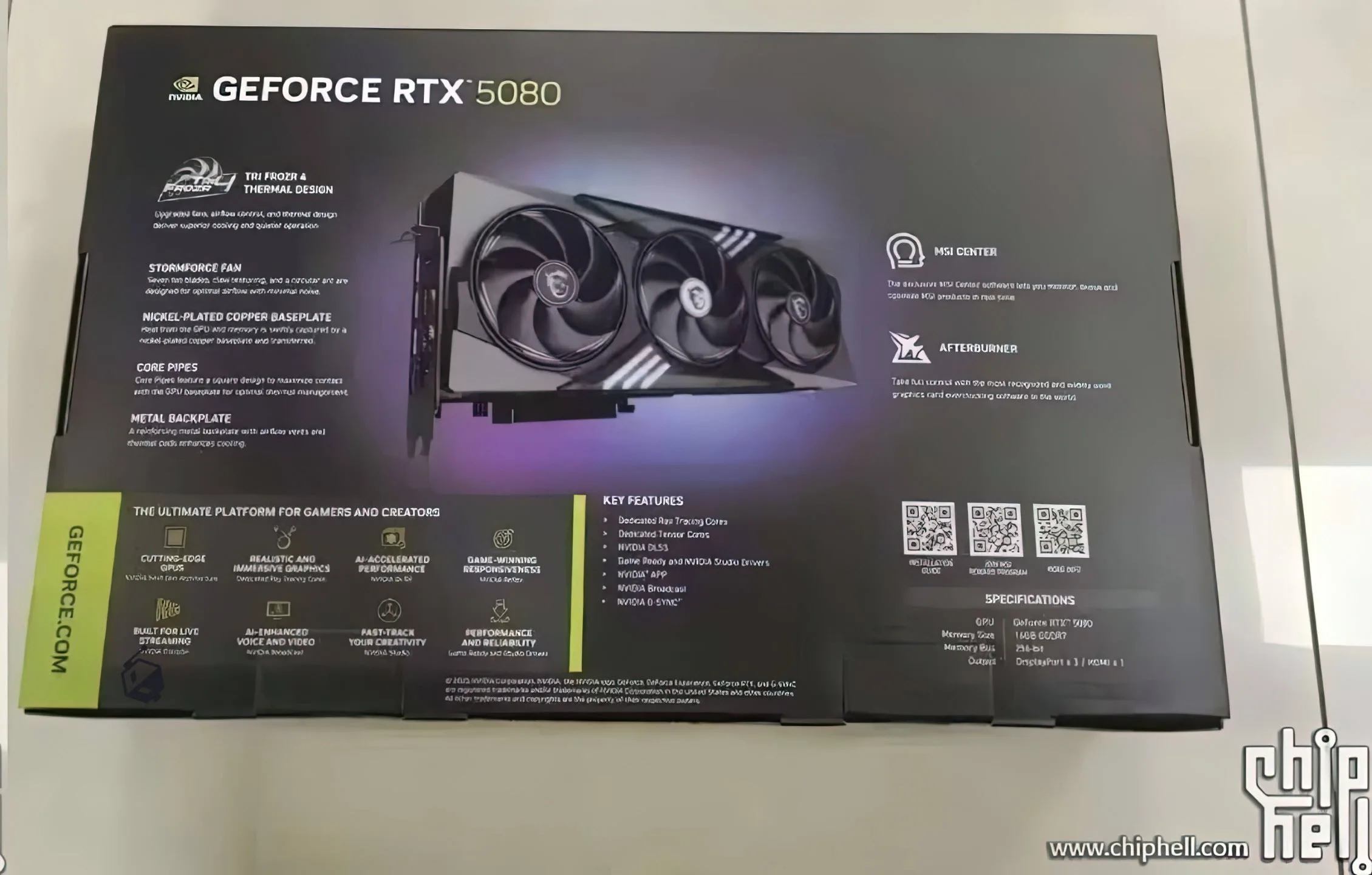 NVIDIA GeForce RTX 5080 GPU Leak 1